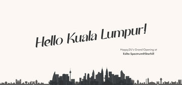 Hello Kuala Lumpur: Happy2U’s Grand Opening at Eslite Spectrum, Starhill