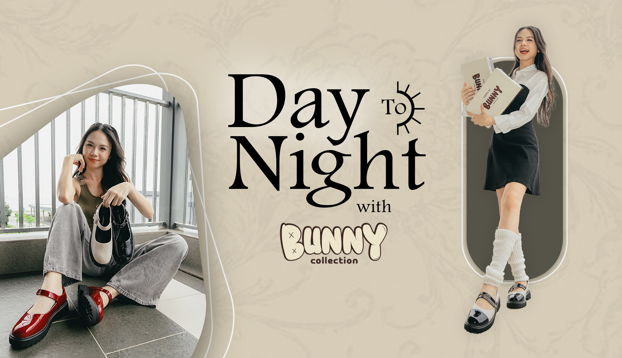 Transition from Day to Night with BUNNY Collection