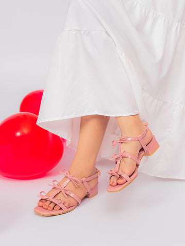 Viola Triple Ribbon Sandals