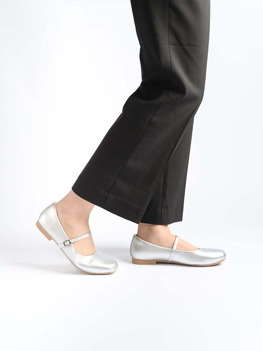 Brie Ballerina Strap Flats