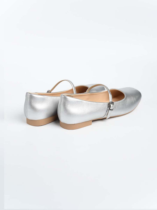 Brie Ballerina Strap Flats