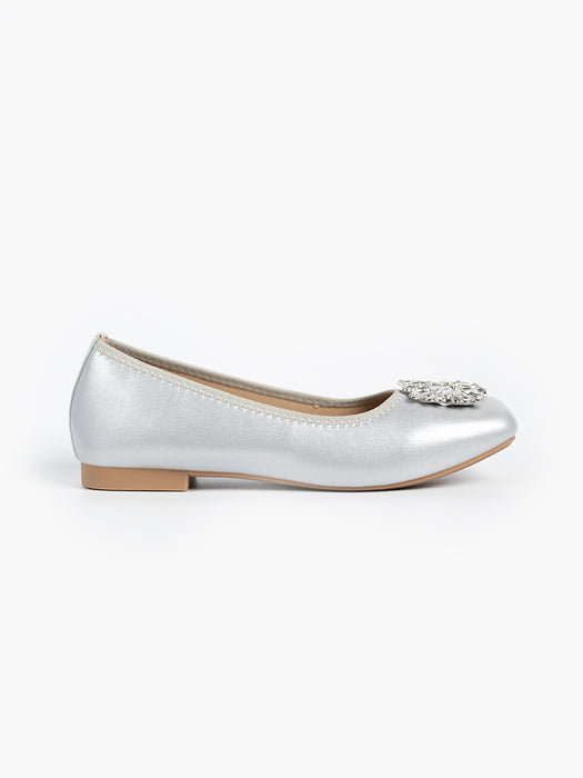 Agness Rhinestone Ballerina Flats