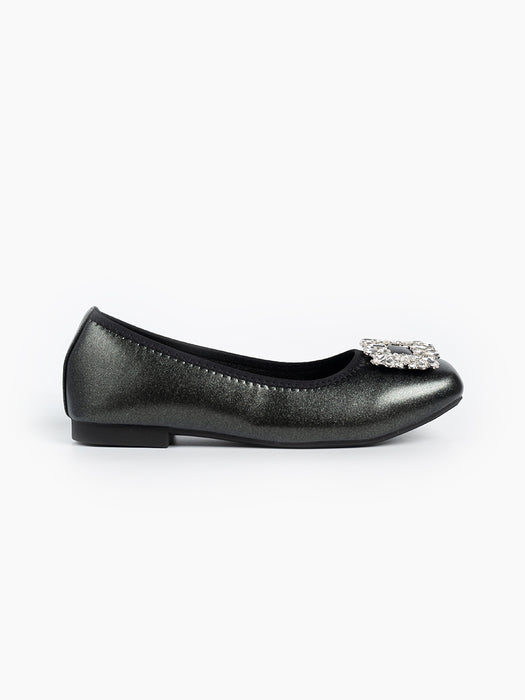 Agness Rhinestone Ballerina Flats