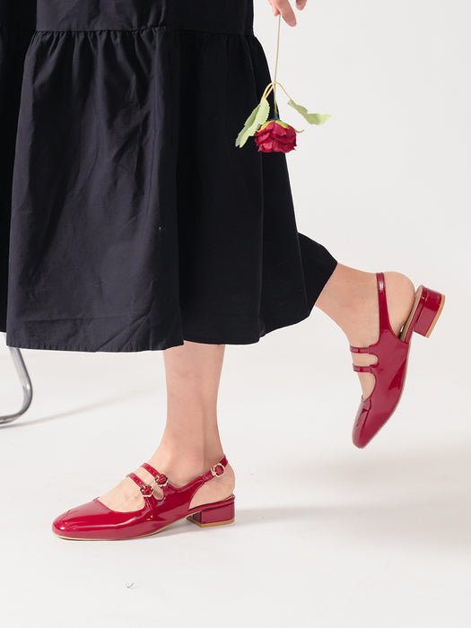 Miele Mary Jane Slingback