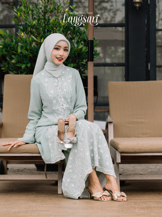 Yumi Bow Glitter Heels