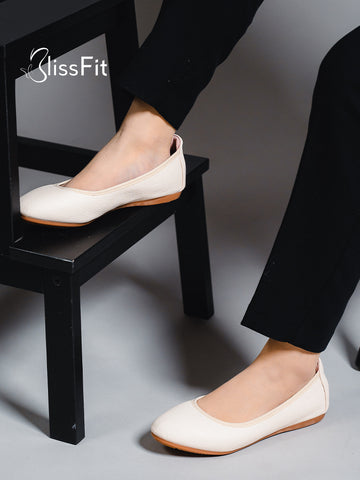 Billie Action Leather Flats