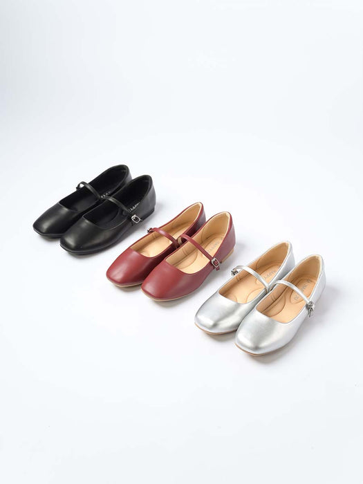 Brie Ballerina Strap Flats