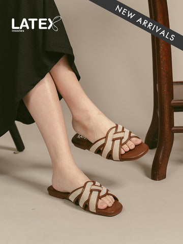 Elena Cross Jute Sandals