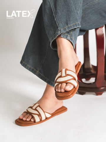 Axel Cross Jute Sandals