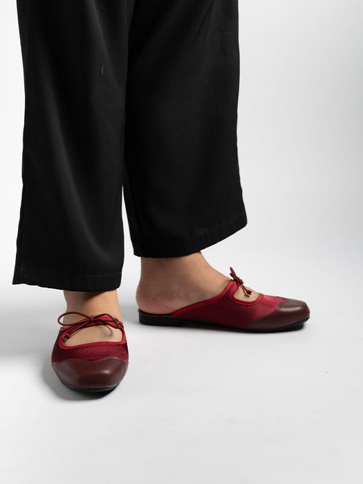 Remy Ribbon Satin Flats