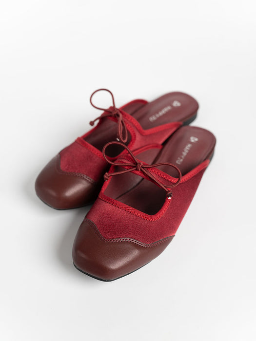 Remy Ribbon Satin Flats