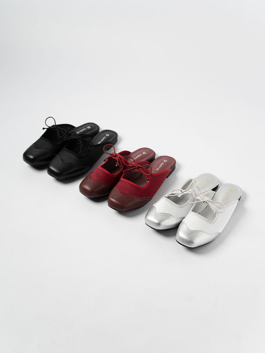 Remy Ribbon Satin Flats
