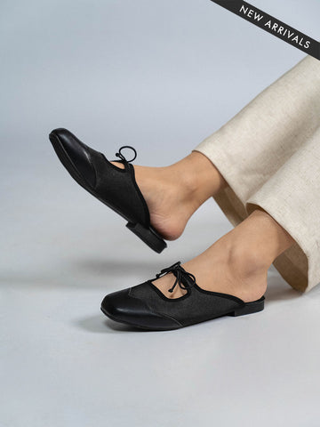 Remy Ribbon Satin Flats