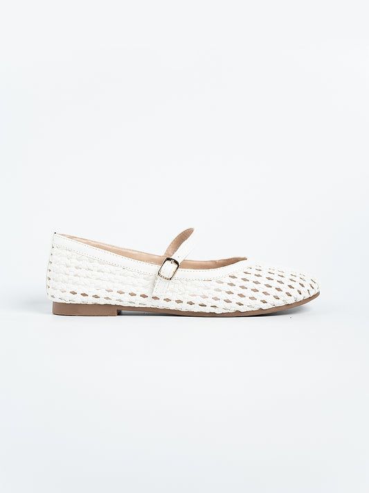 Collin Woven Strap Flats