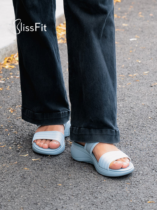 Cyrus Double Strap Sandals