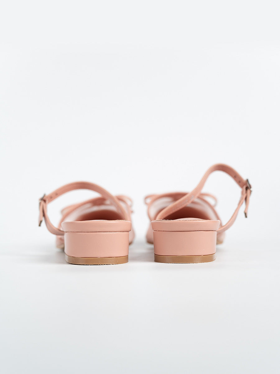 Zaria Ribbon Mesh Mules
